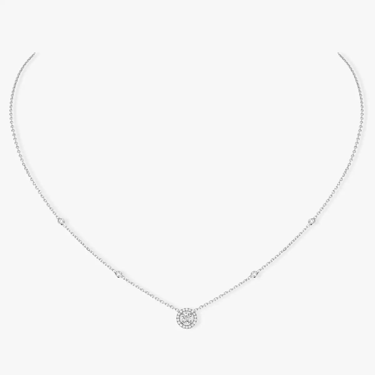 [⭐Shinejoy]ダイヤモンドネックレス 0.20ct ブリリアントシェイプ Joy