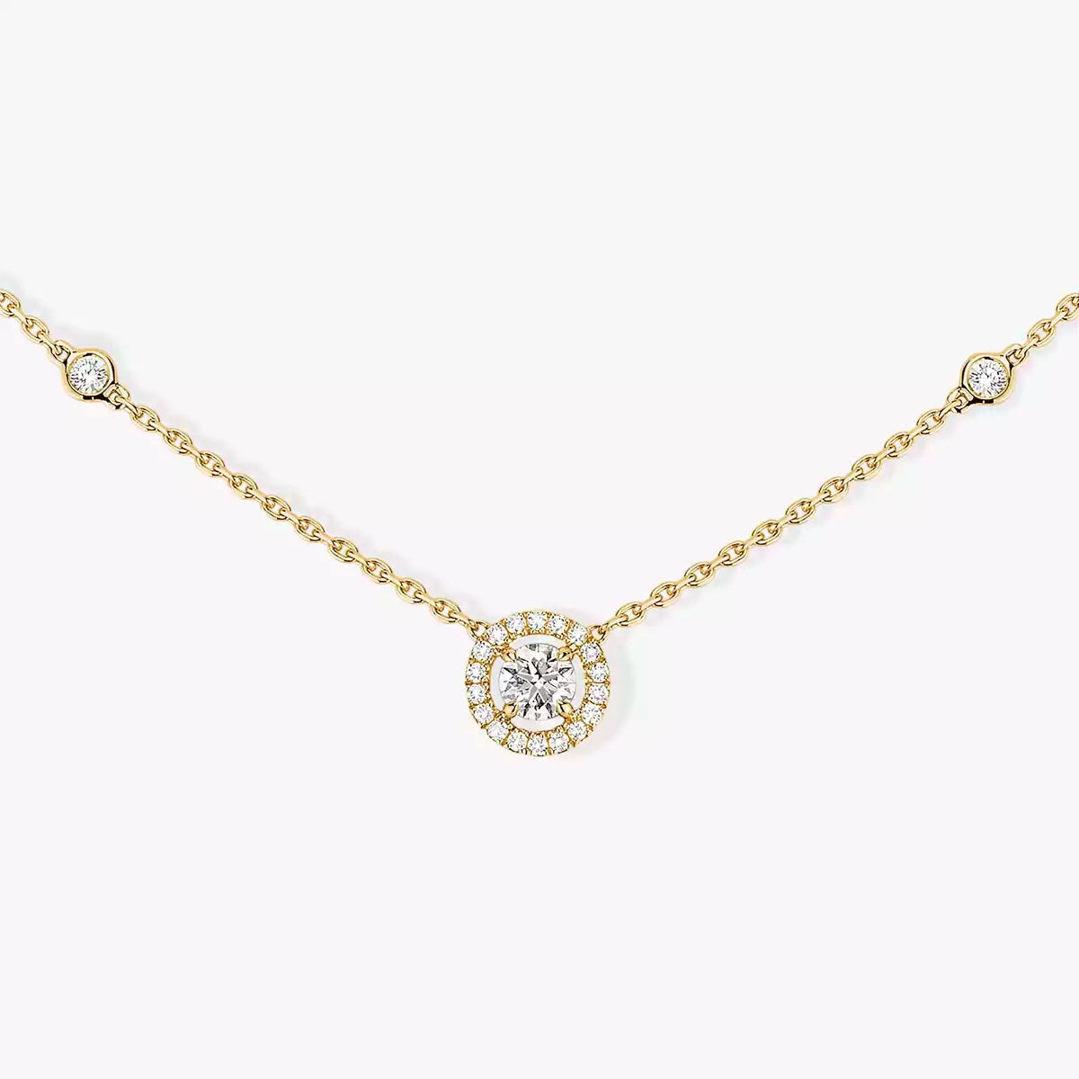 [⭐Shinejoy]ダイヤモンドネックレス 0.20ct ブリリアントシェイプ Joy
