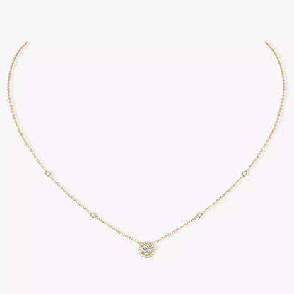 [⭐Shinejoy]ダイヤモンドネックレス 0.20ct ブリリアントシェイプ Joy