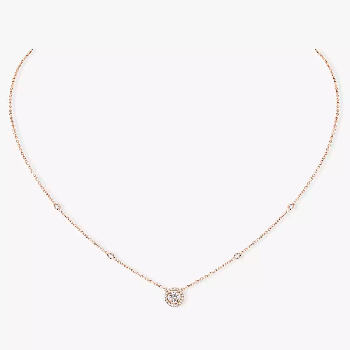 [⭐Shinejoy]ダイヤモンドネックレス 0.20ct ブリリアントシェイプ Joy