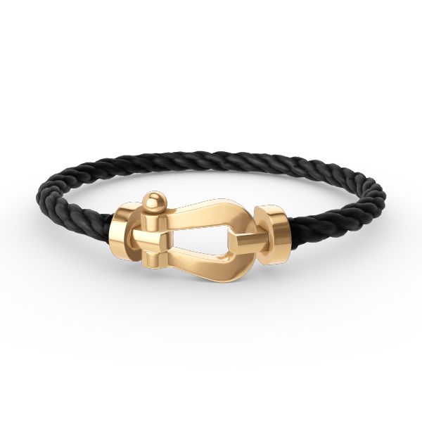 [⭐Shinejoy]FORCE LARGE HORSESHOE NO DIAMOND BRACELET GOLD