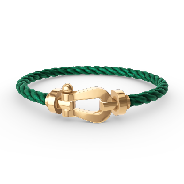 [⭐Shinejoy]FORCE LARGE HORSESHOE NO DIAMOND BRACELET GOLD