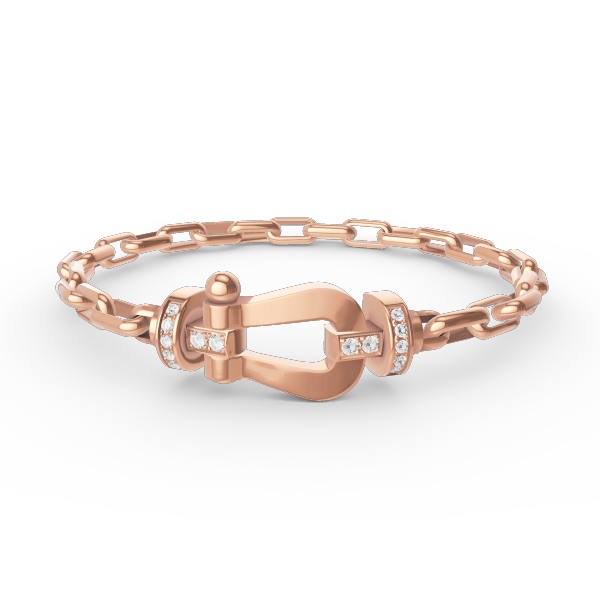 [⭐Shinejoy]FORCE LARGE HORSESHOE CLASP  METAL BRACELET