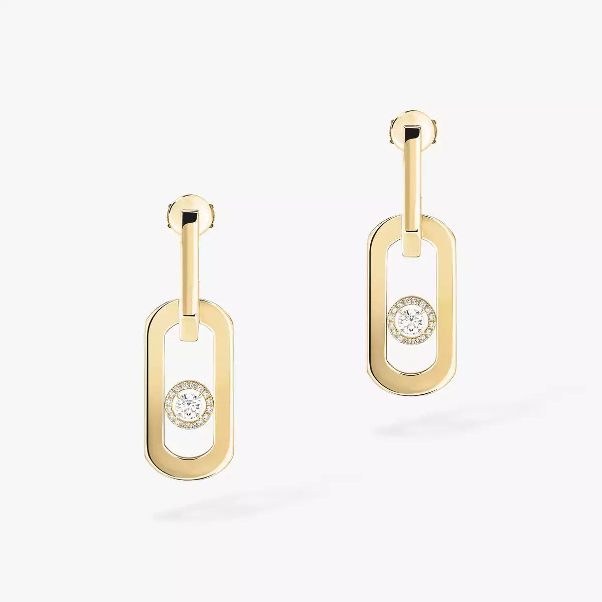 [⭐Shinejoy] So Move XL ダイヤモンドフープピアス
