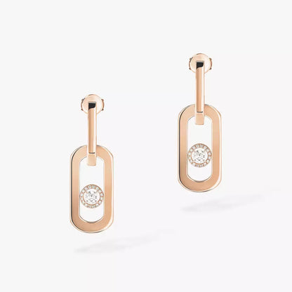 [⭐Shinejoy]So Move XL ダイヤモンド ペンダント ピアス
