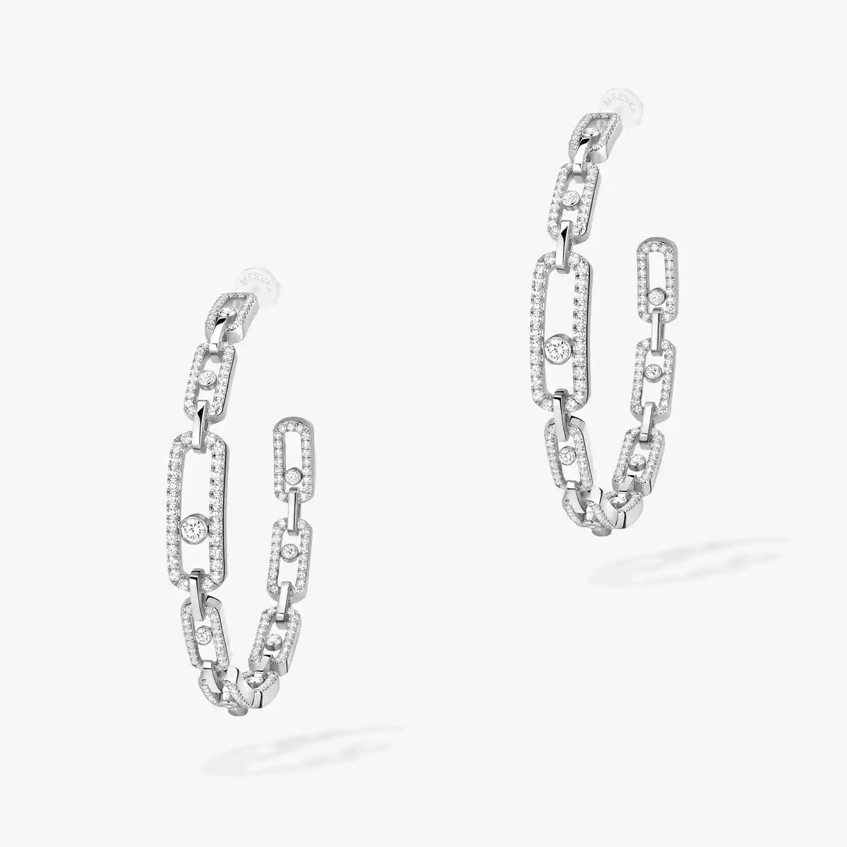 {
  "⭐Shinejoy": "⭐シャインジョイ",
  "Move Link Diamond Hoop Earrings": "ムーブリンク ダイヤモンド フープピアス"
}