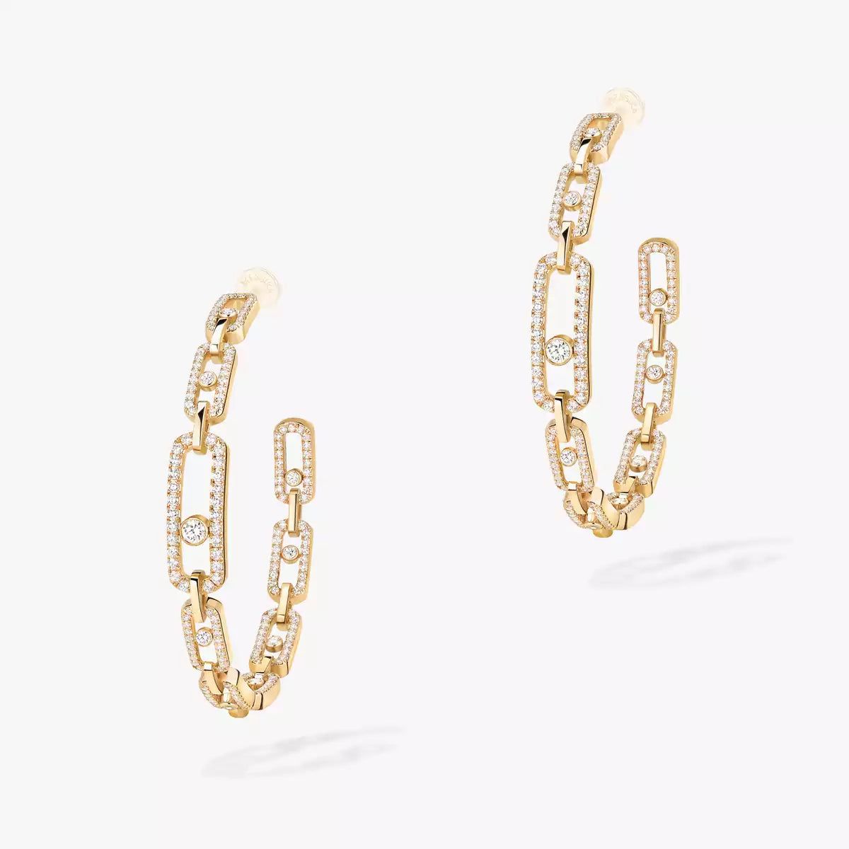 {
  "⭐Shinejoy": "⭐シャインジョイ",
  "Move Link Diamond Hoop Earrings": "ムーブリンク ダイヤモンド フープピアス"
}