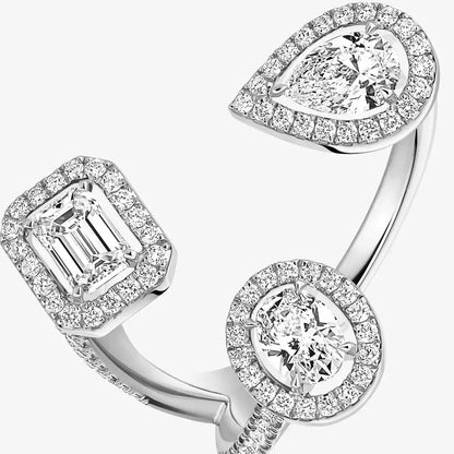 [[⭐Shinejoy] ダイヤモンドリング 0.25ct My Twin Trilogy