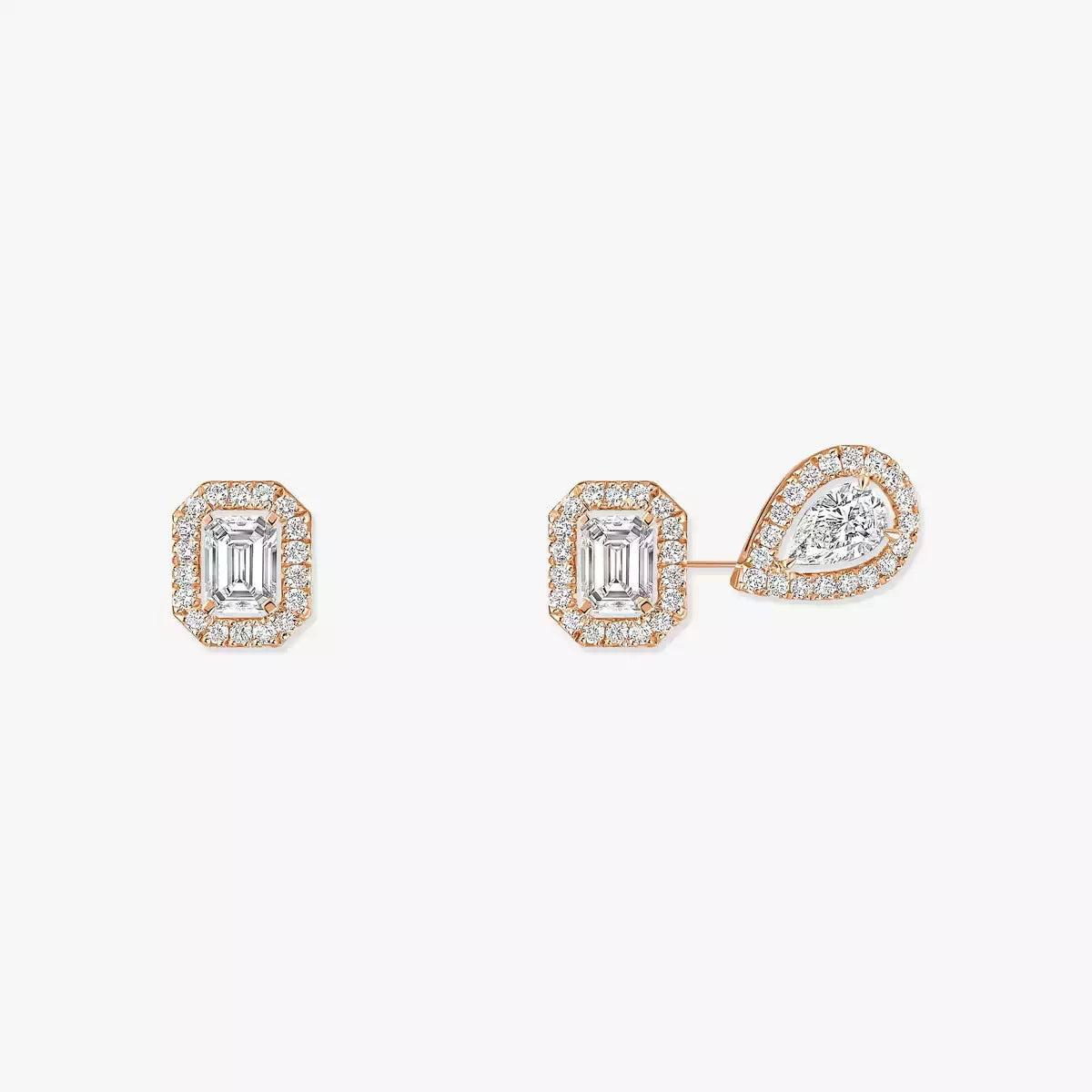 [⭐Shinejoy]ダイヤモンドピアス 0.10ct My Twin 1+2