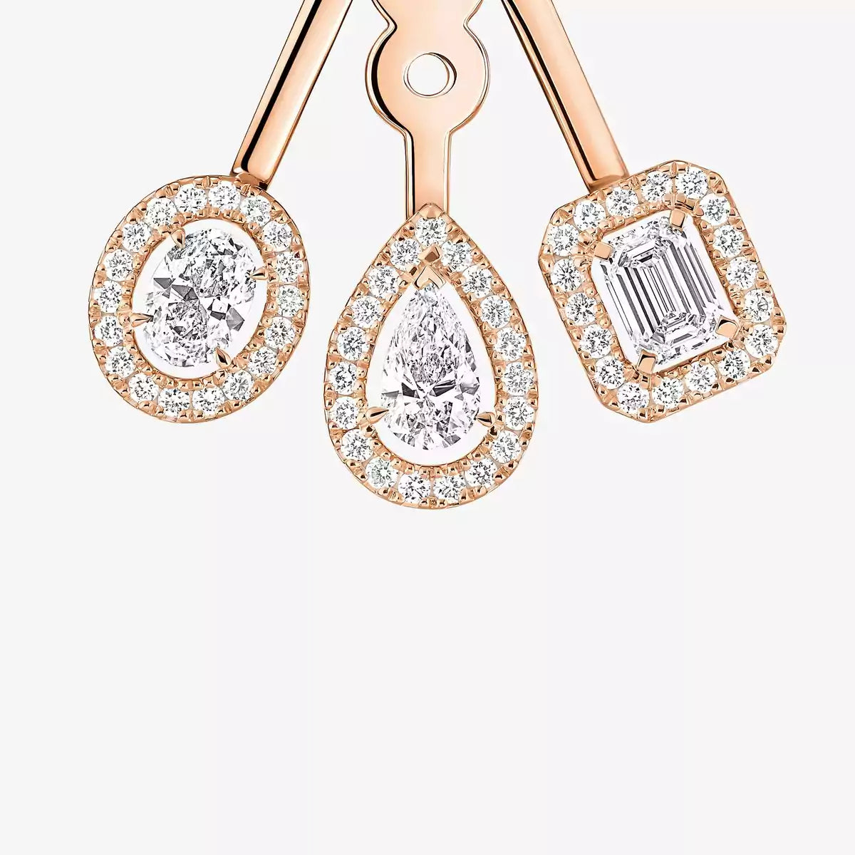 [⭐Shinejoy] マイ・ツイントリオ ダイヤモンドピアス
