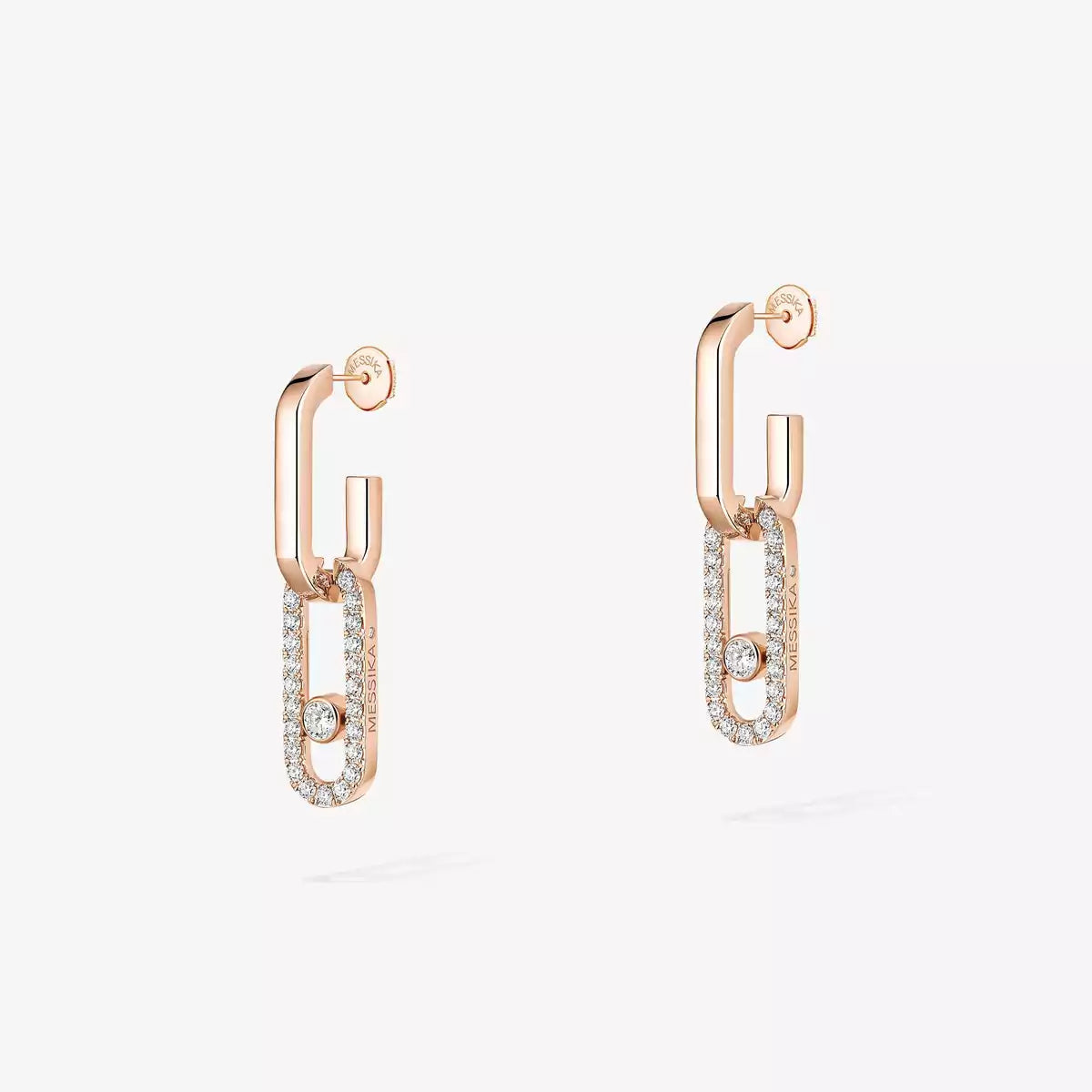 [⭐Shinejoy]Move Link Diamond Earrings