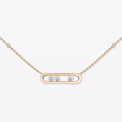 [⭐Shinejoy] Baby Move Gold Diamond Necklace