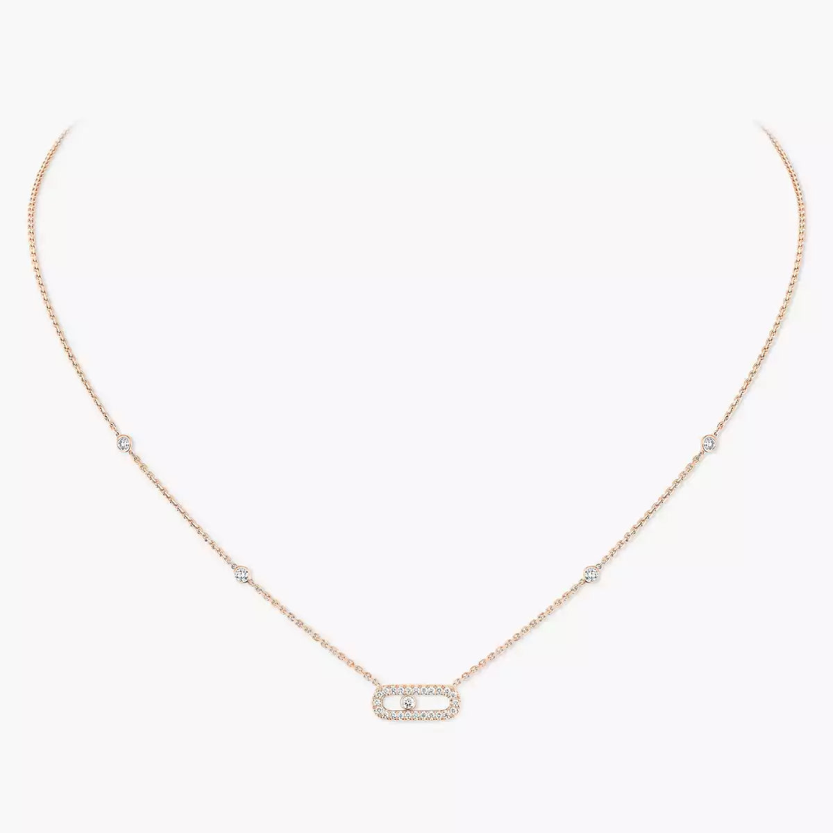 [⭐Shinejoy]Diamond Necklace Move Uno