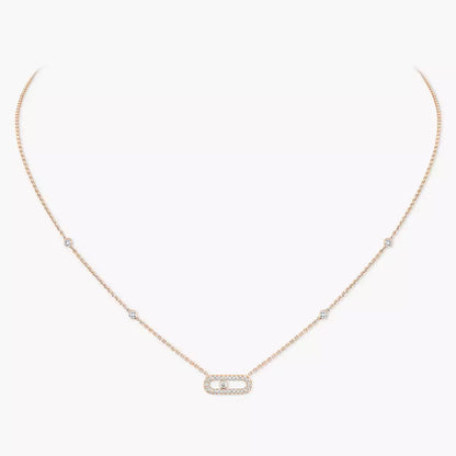 [⭐Shinejoy]Diamond Necklace Move Uno