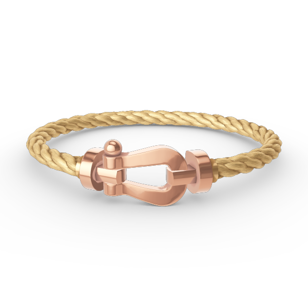 [⭐Shinejoy]FORCE LARGE HORSESHOE NO DIAMOND BRACELET ROSE GOLD