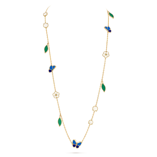 [⭐Shinejoy] 26 NEW CLOVER 15 MOTIFS LUCKY NECKLACE