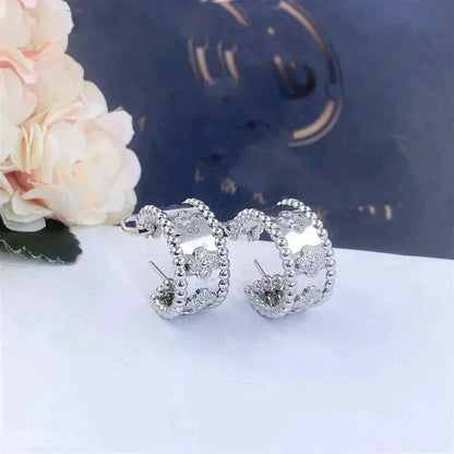 [⭐Shinejoy]PERLEE ダイヤモンドイヤリング