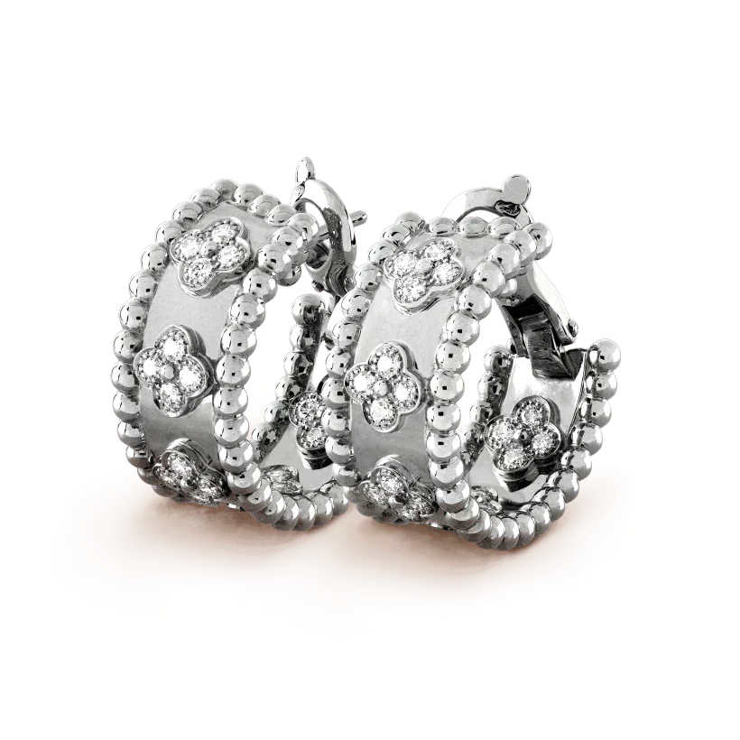 [⭐Shinejoy]PERLEE ダイヤモンドイヤリング