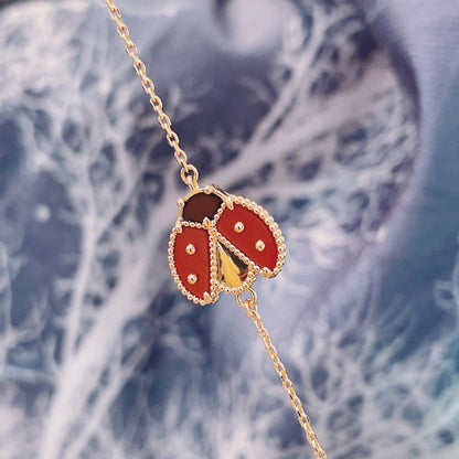[⭐Shinejoy]LUCKY SPRING 1 MOTIV ARMBAND ROSÉGOLD