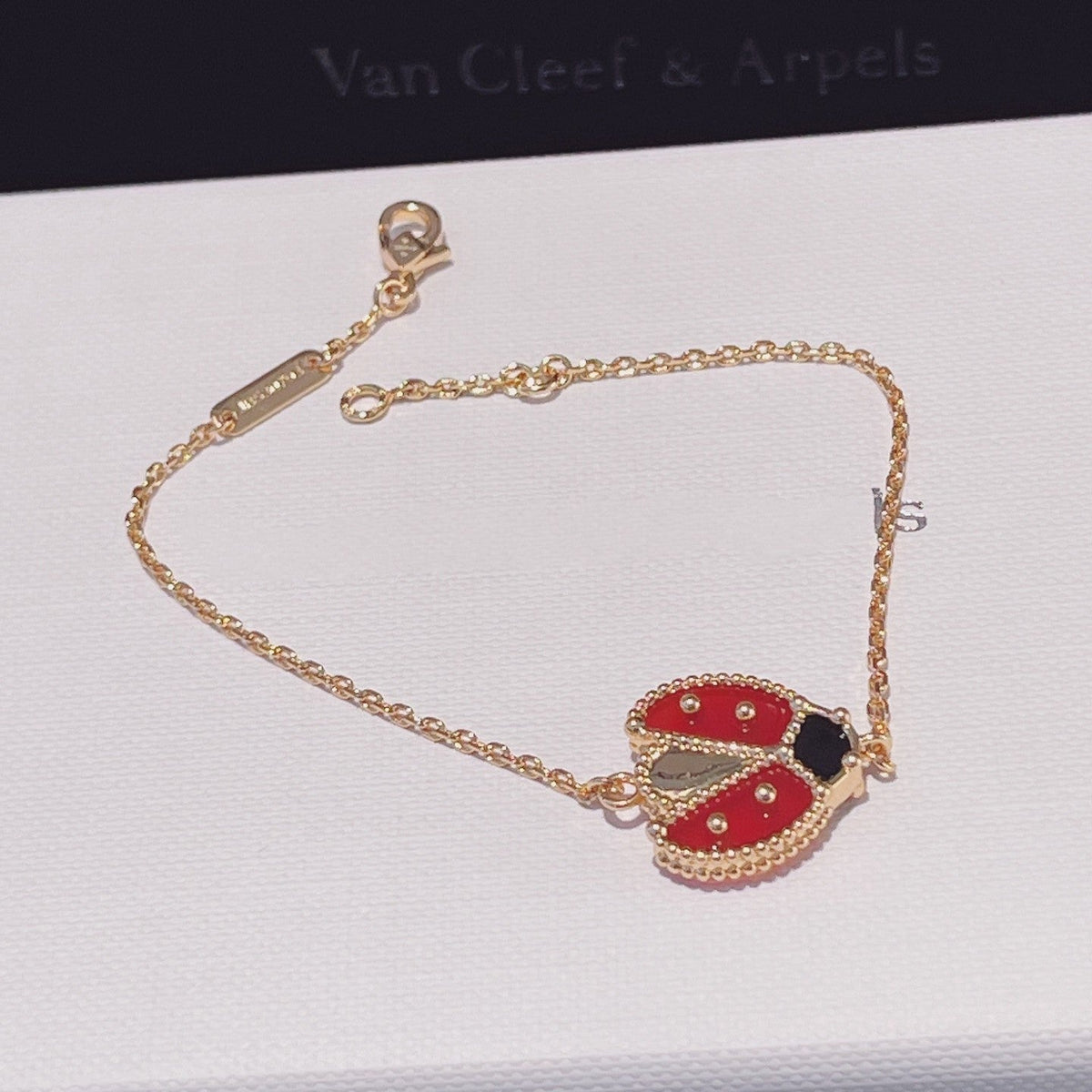 [⭐Shinejoy]LUCKY SPRING 1 MOTIV ARMBAND ROSÉGOLD