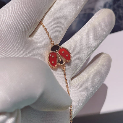 [⭐Shinejoy]LUCKY SPRING 1 MOTIV ARMBAND ROSÉGOLD