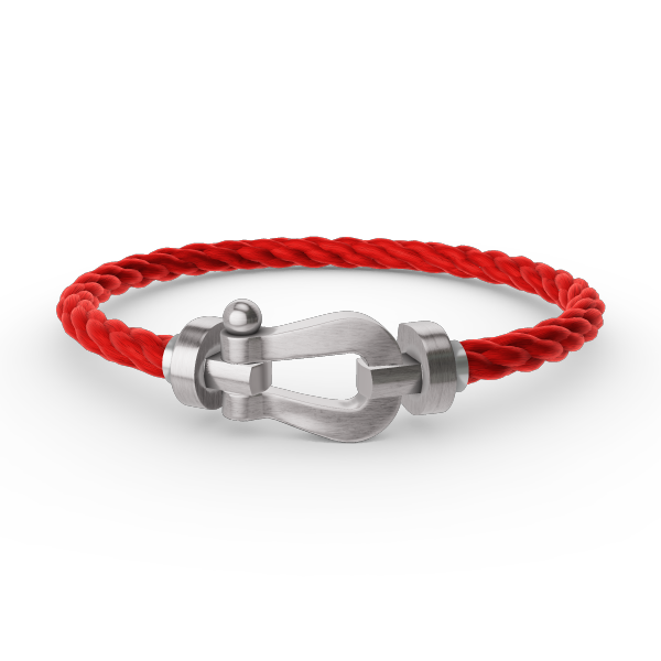 [⭐Shinejoy]FORCE LARGE HORSESHOE NO DIAMOND BRACELET SILVER