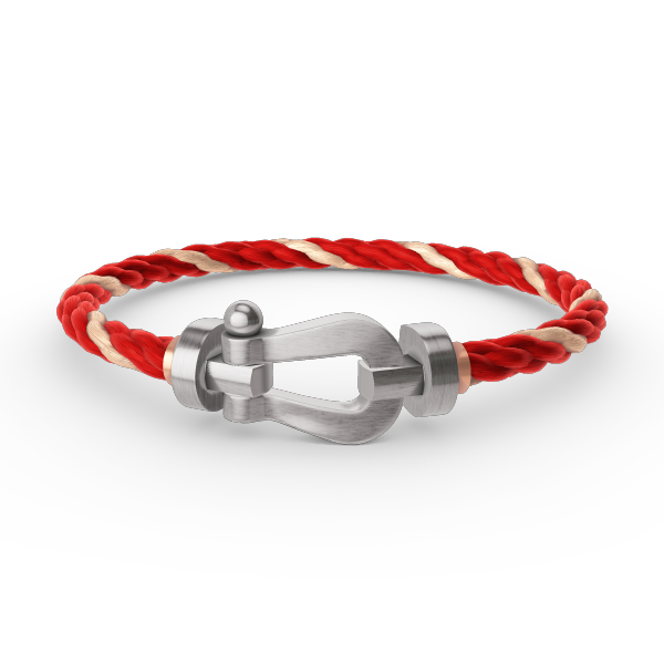 [⭐Shinejoy]FORCE LARGE HORSESHOE NO DIAMOND BRACELET SILVER